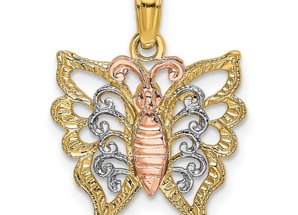 14k Two-tone Jewelry Style K9159 - Classique Jewelry Inc.