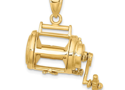 14K gold charm, further view