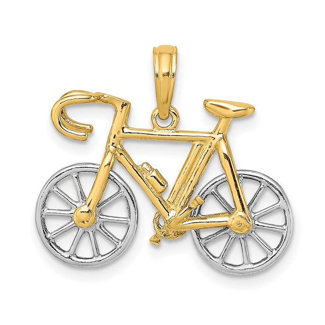 14k Two-tone Jewelry Style K9161 - Classique Jewelry Inc.