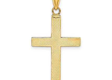 14k Yellow & Rhodium Jewelry Style K9167 - Classique Jewelry Inc.