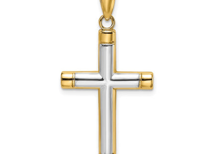 14k Yellow & Rhodium Jewelry Style K9167 - Classique Jewelry Inc.