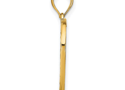 14k Yellow & Rhodium Jewelry Style K9169 - Classique Jewelry Inc.