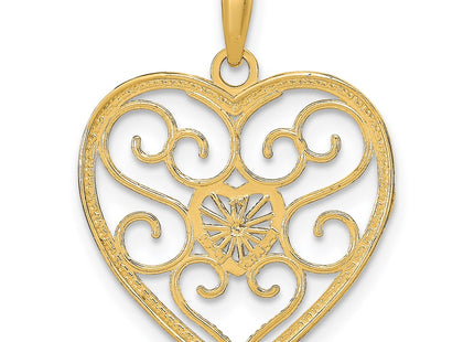 14k Yellow & Rhodium Jewelry Style K9169 - Classique Jewelry Inc.