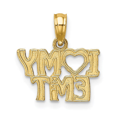 14K I LOVE MY EMT Charm
