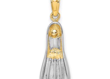 14k Yellow & Rhodium Jewelry Style K9170 - Classique Jewelry Inc.