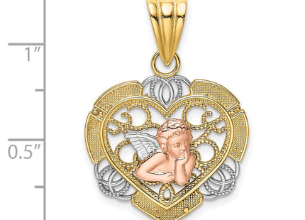 14k Two-tone Jewelry Style K9172 - Classique Jewelry Inc.