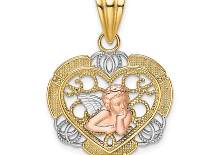 14k Two-tone Jewelry Style K9172 - Classique Jewelry Inc.