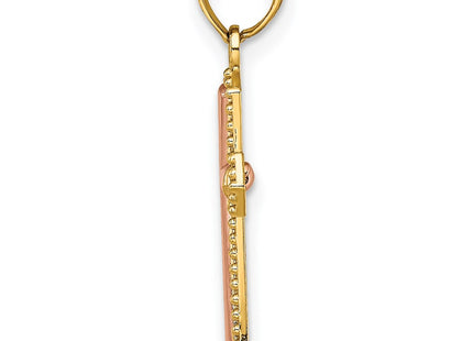 14k Two-tone Jewelry Style K9173 - Classique Jewelry Inc.