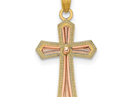 14k Two-tone Jewelry Style K9173 - Classique Jewelry Inc.