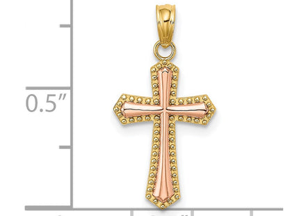 14k Two-tone Jewelry Style K9173 - Classique Jewelry Inc.
