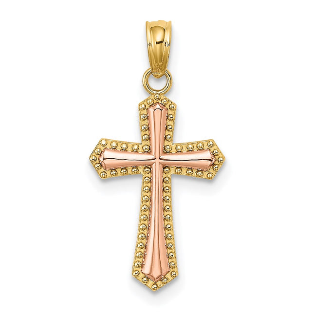 14k Two-tone Jewelry Style K9173 - Classique Jewelry Inc.