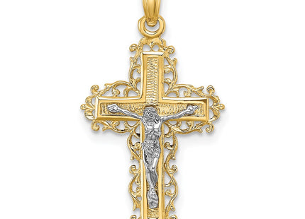 14k Two-tone Jewelry Style K9174 - Classique Jewelry Inc.