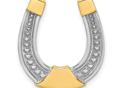 14K gold horseshoe chain