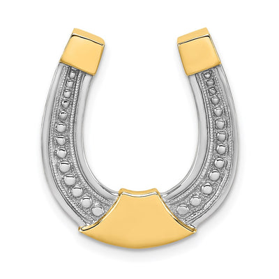 14K gold horseshoe chain