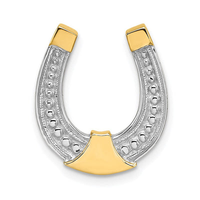 14K gold horseshoe chain