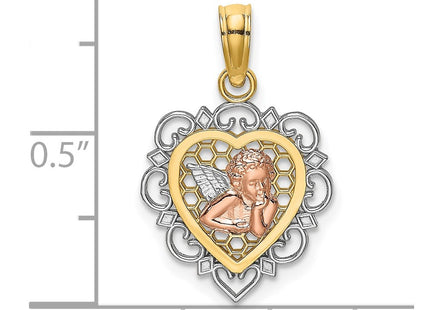 14k Two-tone Jewelry Style K9178 - Classique Jewelry Inc.