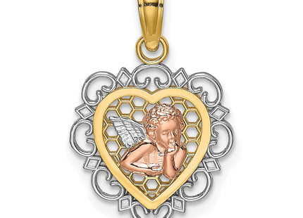 14k Two-tone Jewelry Style K9178 - Classique Jewelry Inc.