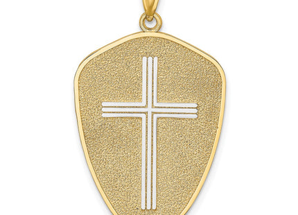 14k Yellow & Rhodium Jewelry Style K9179 - Classique Jewelry Inc.