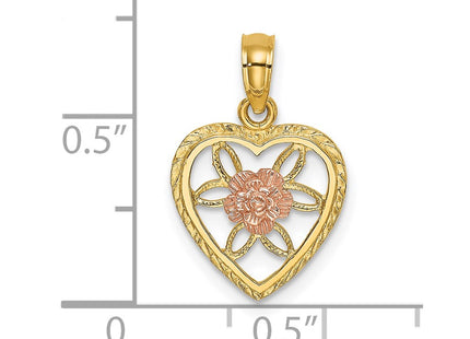 14k Two-tone Jewelry Style K9184 - Classique Jewelry Inc.