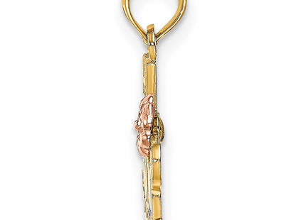 14k Two-tone Jewelry Style K9185 - Classique Jewelry Inc.