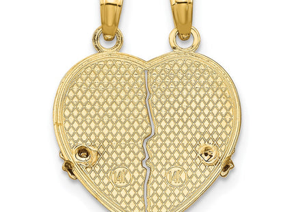 14k Two-tone Jewelry Style K9187 - Classique Jewelry Inc.