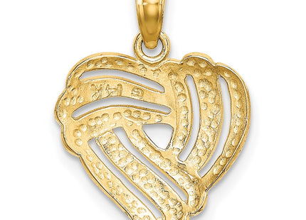14k Yellow & Rhodium Jewelry Style K9188 - Classique Jewelry Inc.