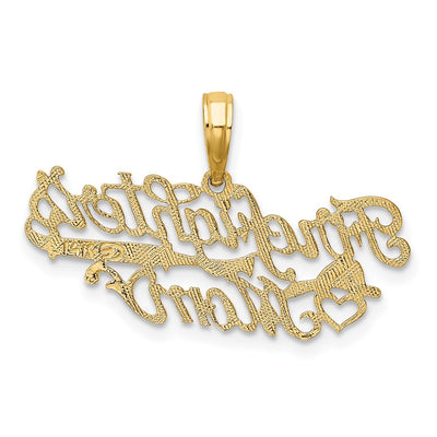 14K FIREFIGHTER'S MOM Charm
