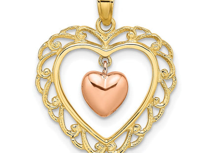 14k Two-tone Jewelry Style K9191 - Classique Jewelry Inc.
