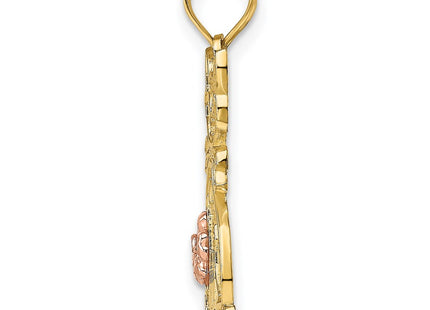 14k Two-tone Jewelry Style K9193 - Classique Jewelry Inc.