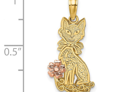 14k Two-tone Jewelry Style K9193 - Classique Jewelry Inc.