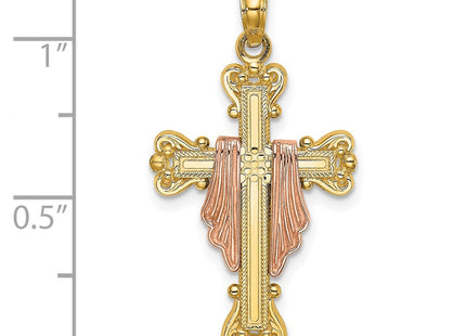 14k Two-tone Jewelry Style K9195 - Classique Jewelry Inc.