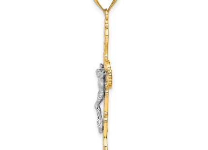 14k Two-tone Jewelry Style K9199 - Classique Jewelry Inc.