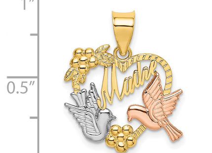 14k Two-tone Jewelry Style K9200 - Classique Jewelry Inc.