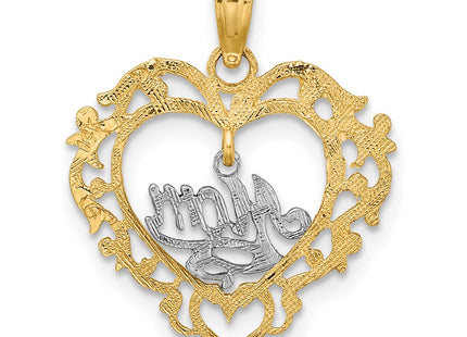 14k Two-tone Jewelry Style K9201 - Classique Jewelry Inc.