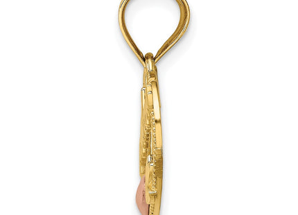 14k Two-tone Jewelry Style K9204 - Classique Jewelry Inc.