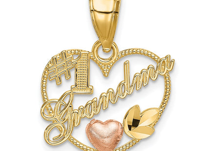 14k Two-tone Jewelry Style K9204 - Classique Jewelry Inc.