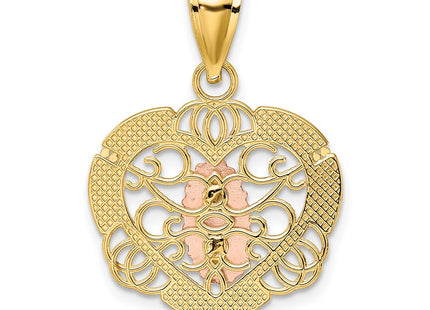 14k Two-tone Jewelry Style K9207 - Classique Jewelry Inc.
