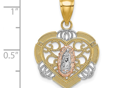 14k Two-tone Jewelry Style K9207 - Classique Jewelry Inc.