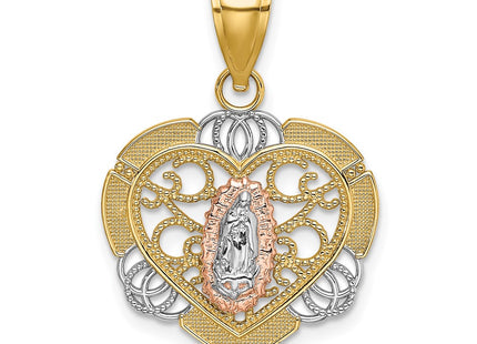 14k Two-tone Jewelry Style K9207 - Classique Jewelry Inc.