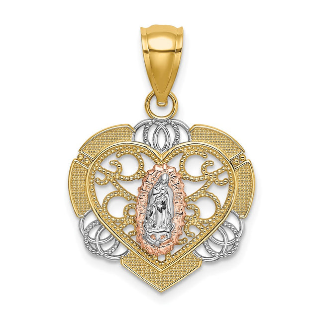 14k Two-tone Jewelry Style K9207 - Classique Jewelry Inc.