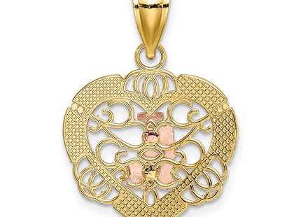14k Two-tone Jewelry Style K9208 - Classique Jewelry Inc.