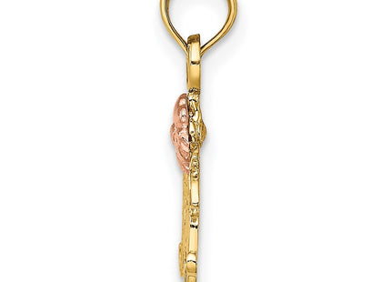 14k Two-tone Jewelry Style K9209 - Classique Jewelry Inc.