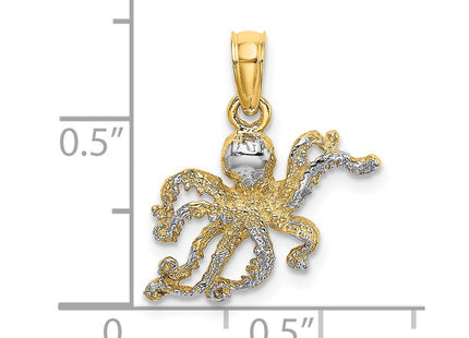 14k Yellow & Rhodium Jewelry Style K9222 - Classique Jewelry Inc.