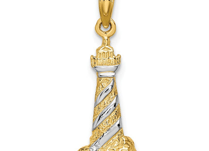 14k Yellow & Rhodium Jewelry Style K9225 - Classique Jewelry Inc.