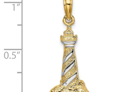14k Yellow & Rhodium Jewelry Style K9225 - Classique Jewelry Inc.