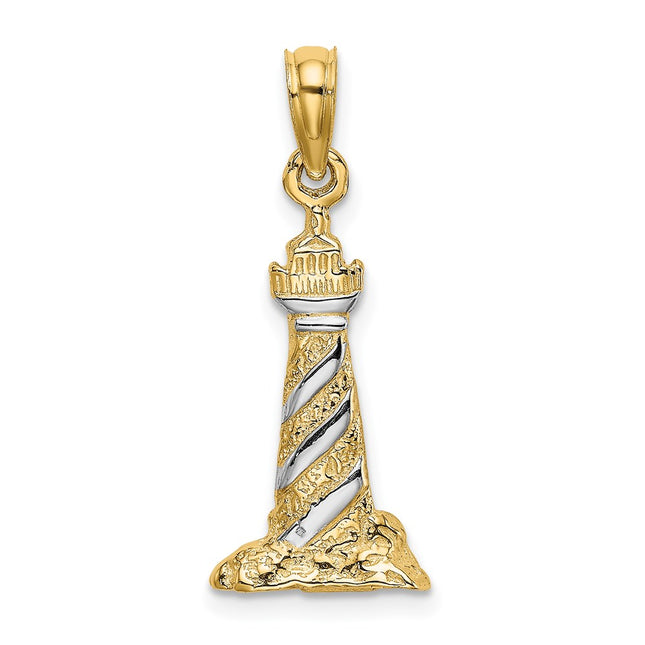 14k Yellow & Rhodium Jewelry Style K9225 - Classique Jewelry Inc.
