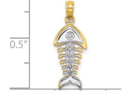 14k Yellow & Rhodium Jewelry Style K9230 - Classique Jewelry Inc.