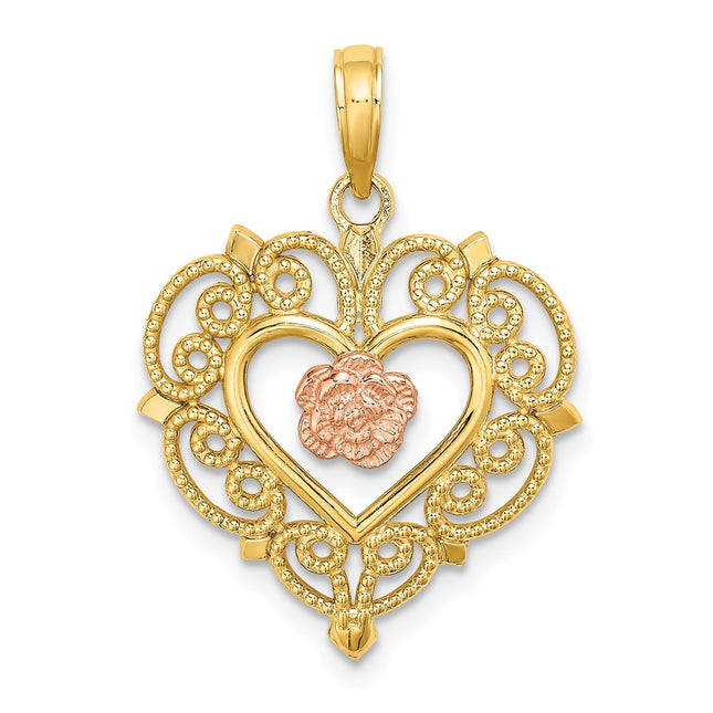 14k Two-tone Jewelry Style K9232 - Classique Jewelry Inc.