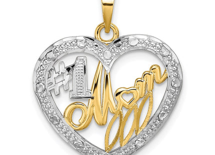 14k Yellow & Rhodium Jewelry Style K9234 - Classique Jewelry Inc.