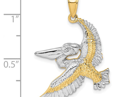 14k Yellow & Rhodium Jewelry Style K9247 - Classique Jewelry Inc.